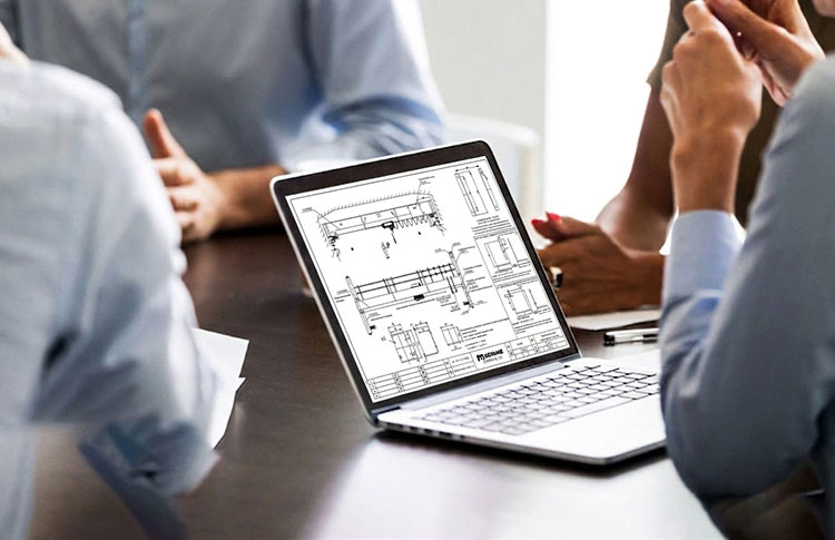 Technical engineering support for workshop bridge crane installation planning
