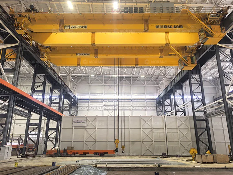 Workshop overhead crane for industrial material handling applications