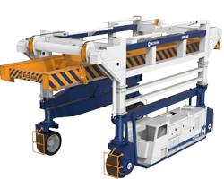 straddle carrier for container handling