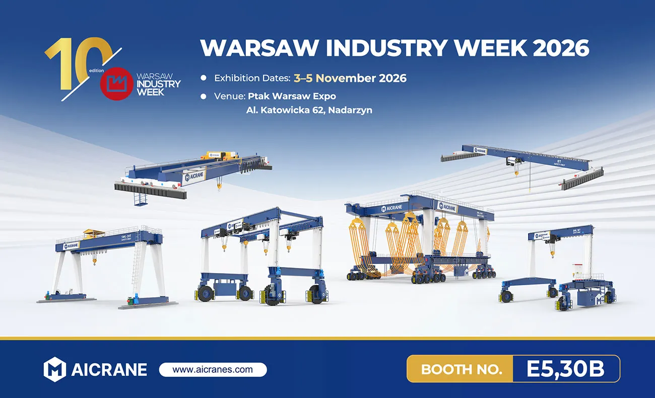 AICRANE at Warsaw Industry Week 2026 in Poland