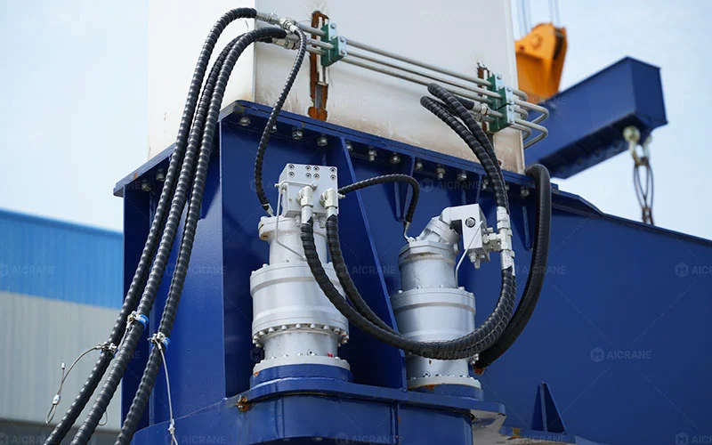 Hydraulic drive system of YTL rubber tyred gantry crane