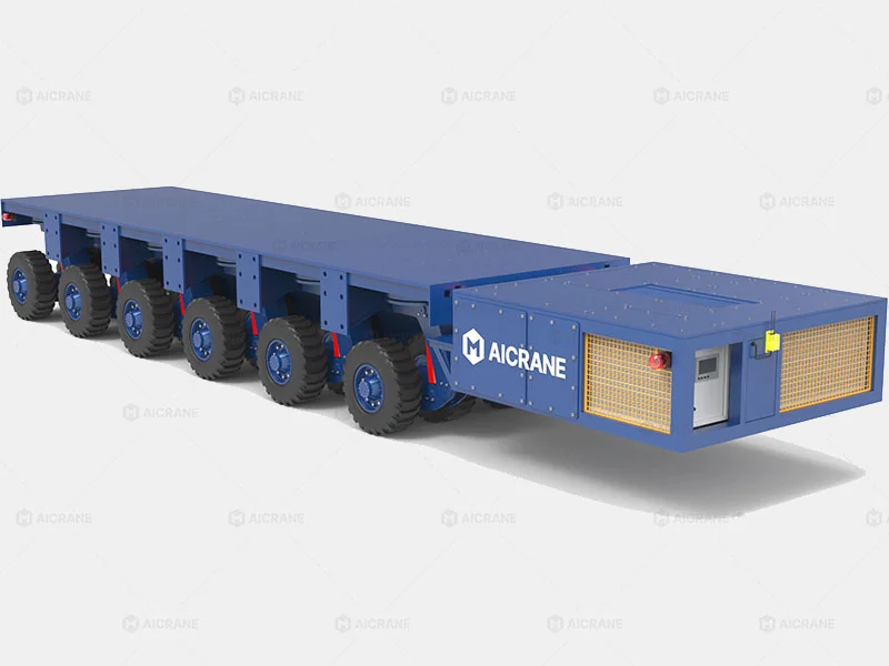 SPMT self-propelled modular transporter for ultra-heavy and oversized project cargo