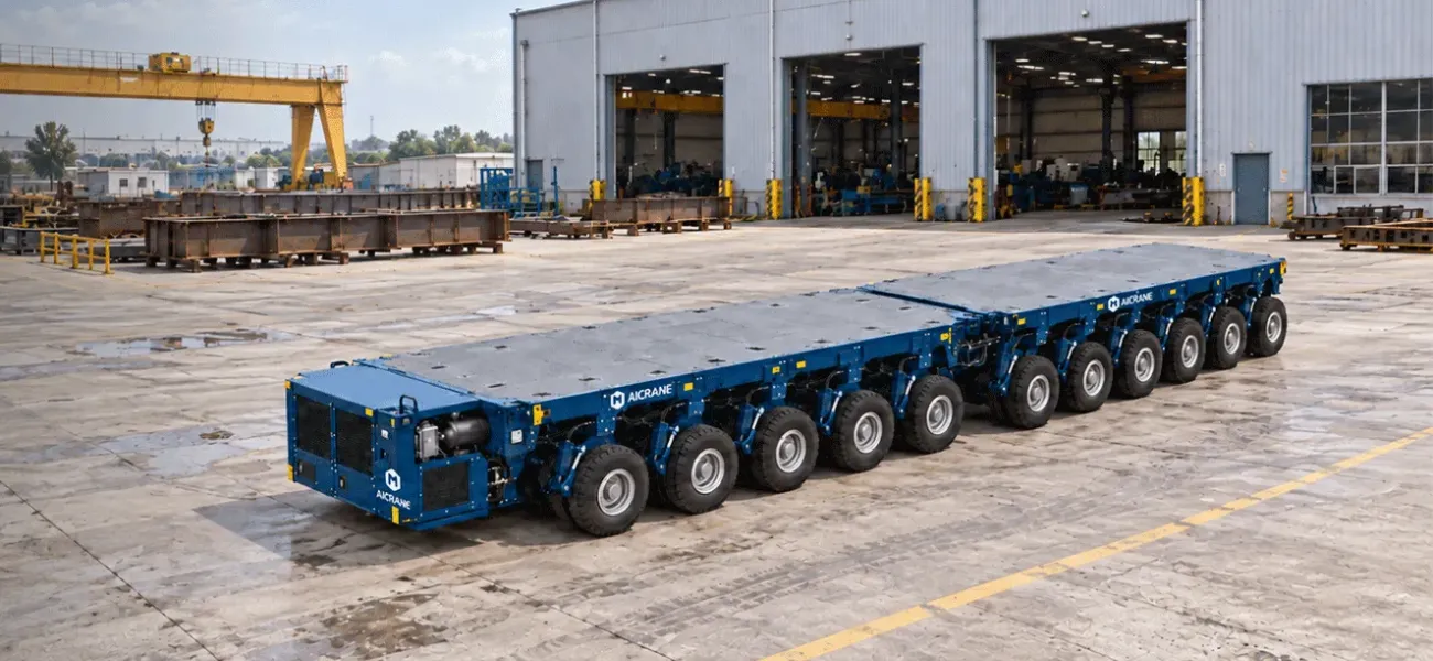 Self propelled modular transporter for oversized and ultra-heavy cargo