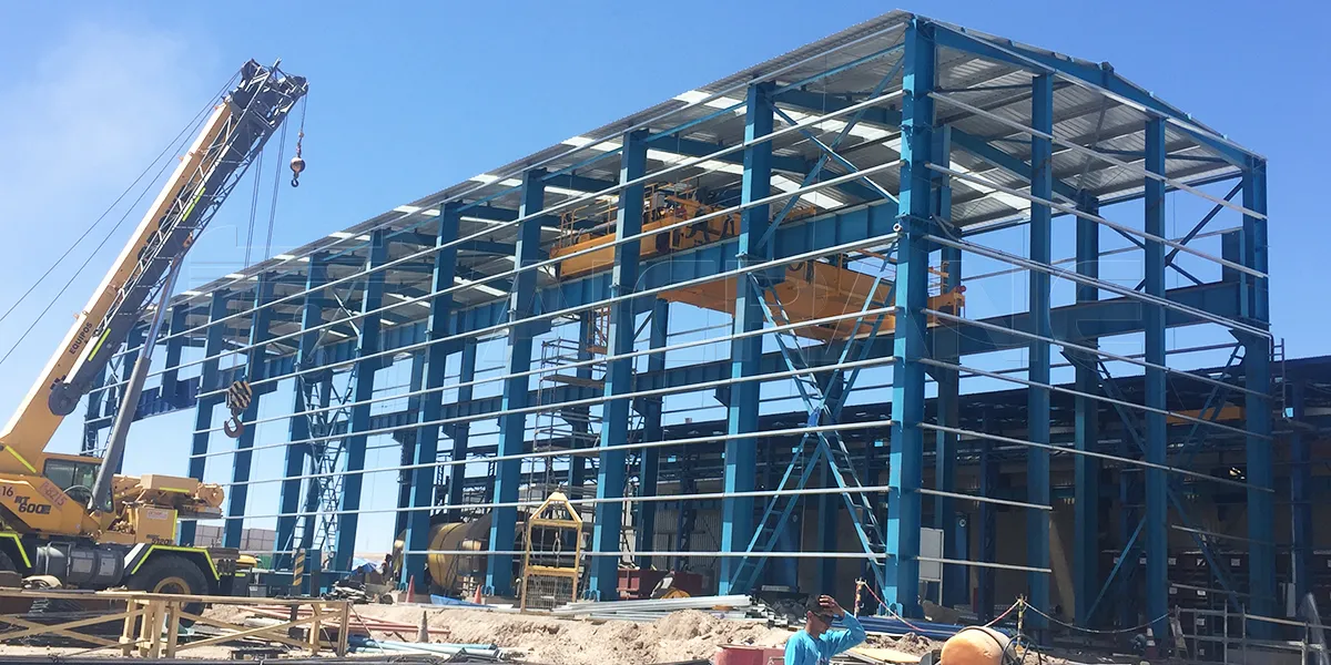 Steel Structure Workshop in Chile