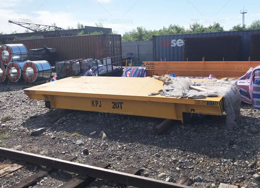 20 Ton Rail Transfer Cart in Kazakhstan
