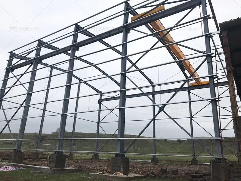Steel Structure Installation in Uzbekistan