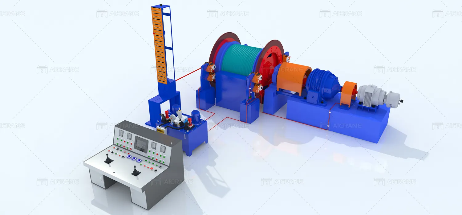Single Drum Mining Winch