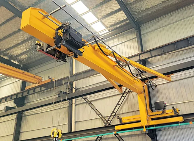 AQ-BB wall traveling jib cranes