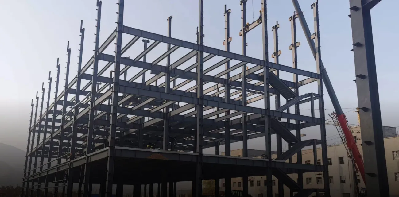 Multi-Layer Steel Frame Structure