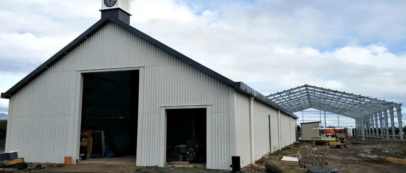 Steel Structure Poultry Shed in New Zealand