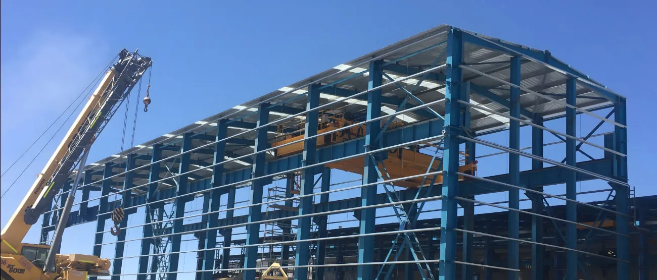 Steel Structure Workshop in Chile