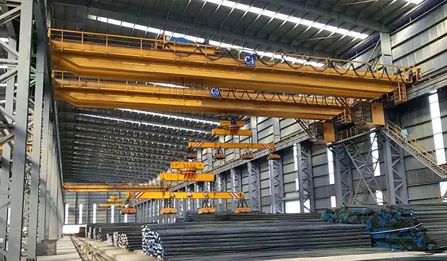 Electromagnetic Heavy Duty Overhead Crane