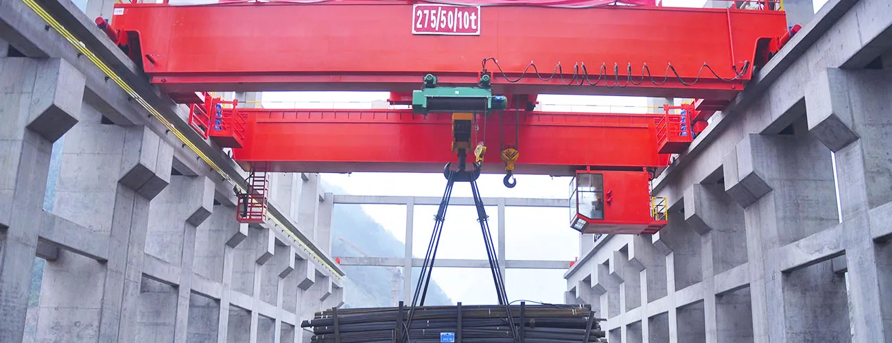 275 Ton Overhead Crane for Power Plant Installation